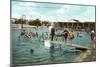 Bathing Pool, Coronado Tent City, San Diego, California-null-Mounted Art Print