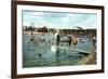 Bathing Pool, Coronado Tent City, San Diego, California-null-Framed Art Print