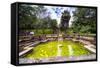 Bathing Pool (Kumara Pokuna) of Parakramabahu's Royal Palace-Matthew Williams-Ellis-Framed Stretched Canvas