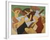 Bathing Scene-David Bomberg-Framed Giclee Print