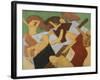 Bathing Scene-David Bomberg-Framed Giclee Print