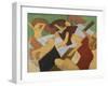 Bathing Scene-David Bomberg-Framed Giclee Print