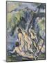 Bathing Study for Les Grandes Baigneuses, circa 1902-1906-Paul Cézanne-Mounted Giclee Print