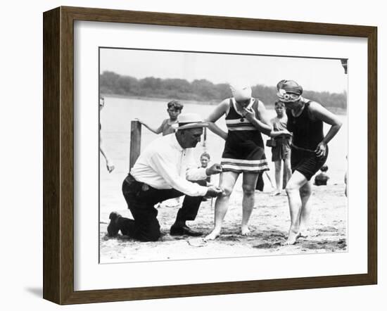 Bathing Suits, 1922-null-Framed Giclee Print