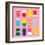 Bathing Suits Galore-Ann Kelle-Framed Art Print