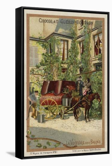 Bathing Wagon-null-Framed Stretched Canvas