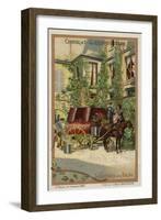 Bathing Wagon-null-Framed Giclee Print