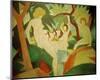 Bathing Women-Auguste Macke-Mounted Giclee Print