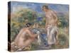 Bathing Women-Pierre-Auguste Renoir-Stretched Canvas