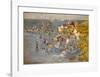 Bathing-Maurice Brazil Prendergast-Framed Art Print