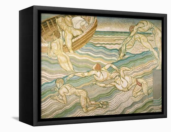 Bathing-Duncan Grant-Framed Stretched Canvas