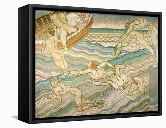 Bathing-Duncan Grant-Framed Stretched Canvas