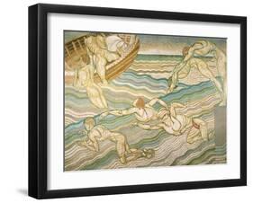 Bathing-Duncan Grant-Framed Giclee Print