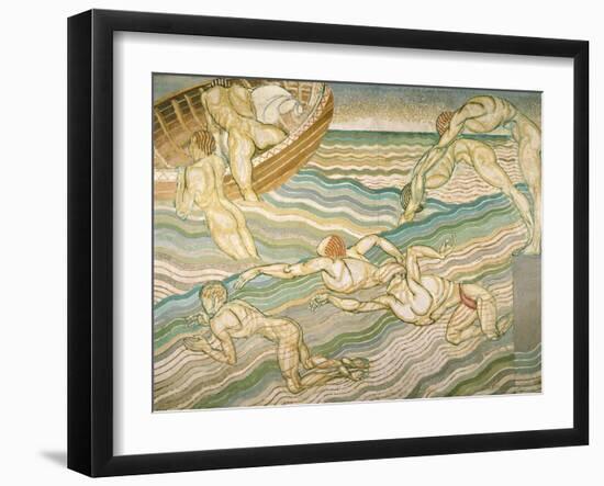 Bathing-Duncan Grant-Framed Giclee Print