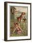 Bathing-null-Framed Giclee Print