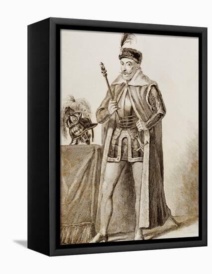 Bathory, Stephen I (1533-1586). King of Poland (1575-1586)-Prisma Archivo-Framed Stretched Canvas