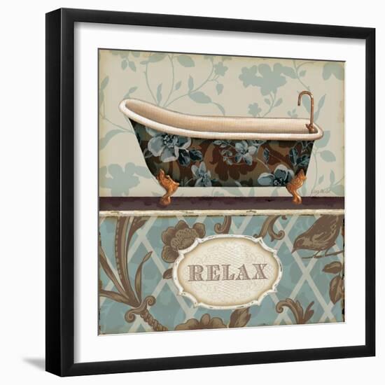 Bathroom Bliss I-Lisa Audit-Framed Art Print