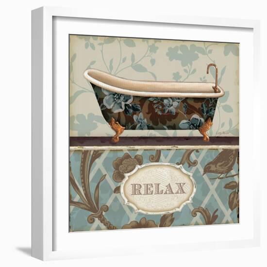 Bathroom Bliss I-Lisa Audit-Framed Art Print