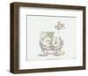 Bathroom Cats IV-A^ Langston-Framed Art Print