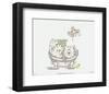 Bathroom Cats IV-A^ Langston-Framed Art Print