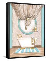 Bathroom Elegance I-Laurencon-Framed Stretched Canvas