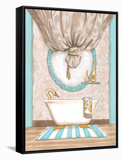 Bathroom Elegance I-Laurencon-Framed Stretched Canvas