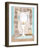 Bathroom Elegance II-Laurencon-Framed Art Print