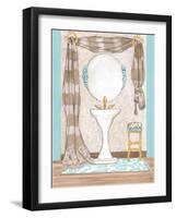 Bathroom Elegance II-Laurencon-Framed Art Print