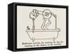 Bathroom Exercise-William Heath Robinson-Framed Stretched Canvas