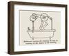 Bathroom Exercise-William Heath Robinson-Framed Photographic Print