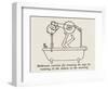 Bathroom Exercise-William Heath Robinson-Framed Photographic Print