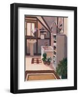 Bathroom I-Unknown Chiu-Framed Art Print