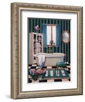 Bathroom III-Unknown Chiu-Framed Art Print