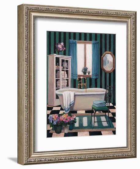 Bathroom III-Unknown Chiu-Framed Art Print