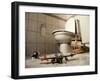 Bathroom Landing Strip-null-Framed Photographic Print