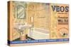 Bathroom Tile Advertisement-null-Stretched Canvas