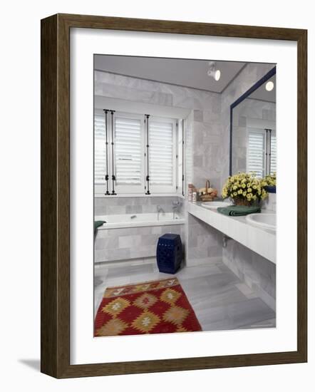 Bathroom-null-Framed Photographic Print