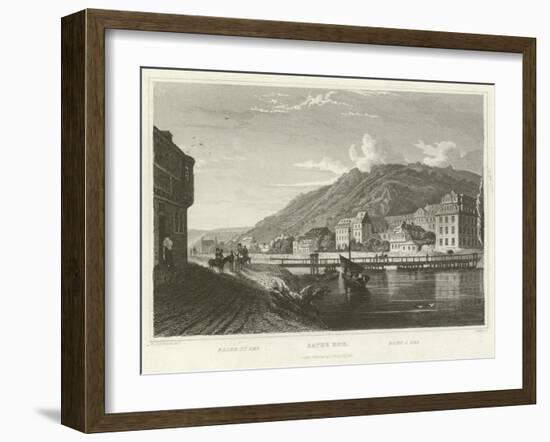 Baths Ems-William Tombleson-Framed Giclee Print