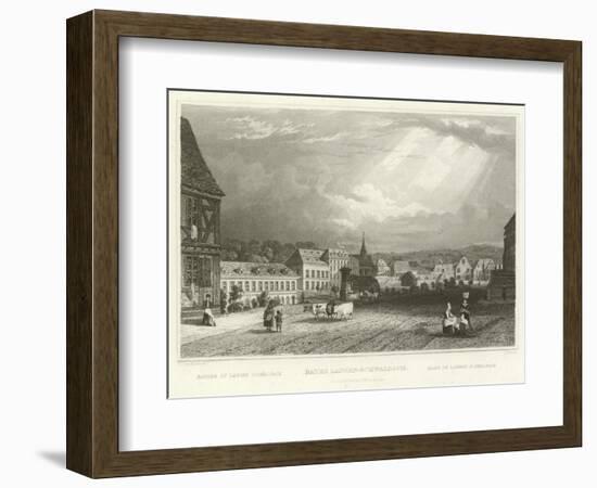 Baths Langen-Schwalbach-William Tombleson-Framed Giclee Print