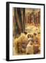 Baths of Caracalla-Sir Lawrence Alma-Tadema-Framed Art Print