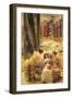 Baths of Caracalla-Sir Lawrence Alma-Tadema-Framed Art Print