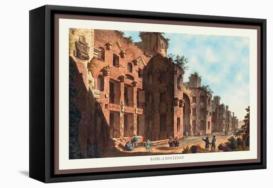 Baths of Dioclesian-M. Dubourg-Framed Stretched Canvas