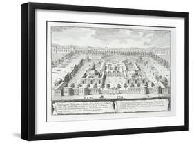 Baths of Diocletian, Rome, from "Entwurf Einer Historischen Architektur," 1721-Johann Bernhard Fischer Von Erlach-Framed Giclee Print
