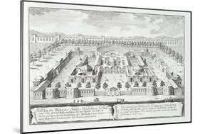 Baths of Diocletian, Rome, from "Entwurf Einer Historischen Architektur," 1721-Johann Bernhard Fischer Von Erlach-Mounted Giclee Print