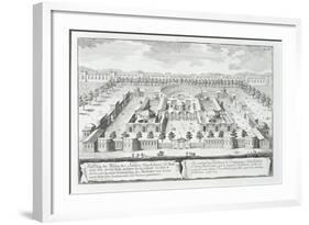 Baths of Diocletian, Rome, from "Entwurf Einer Historischen Architektur," 1721-Johann Bernhard Fischer Von Erlach-Framed Giclee Print