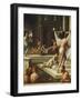 Baths of Pozzuoli-Girolamo Macchietti-Framed Giclee Print