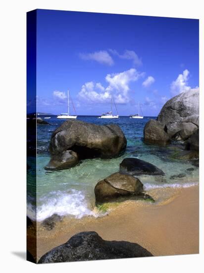 Baths of Virgin Gorda, British Virgin Islands, Caribbean-Bill Bachmann-Stretched Canvas