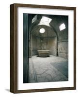 Baths, Pompeii, Campania, Italy-Christina Gascoigne-Framed Photographic Print