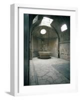 Baths, Pompeii, Campania, Italy-Christina Gascoigne-Framed Photographic Print