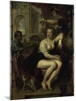 Bathseba at the Well-Peter Paul Rubens-Mounted Giclee Print